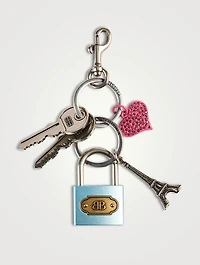 Padlock Keychain