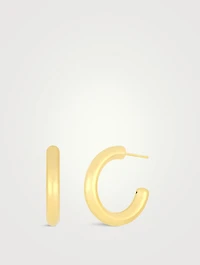Jumbo 14K Gold Sasha Hoop Earrings