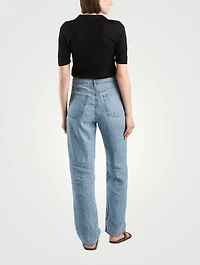 Juliana Silk Polo Shirt