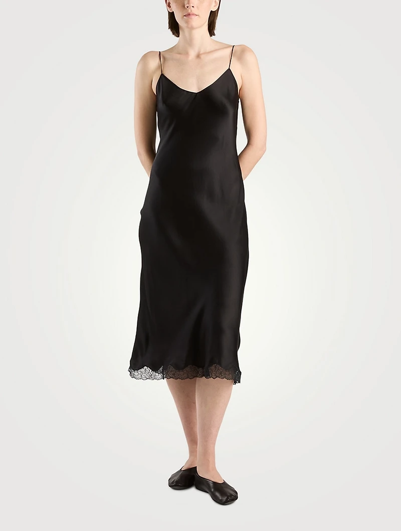 Kolara Silk Slip Dress
