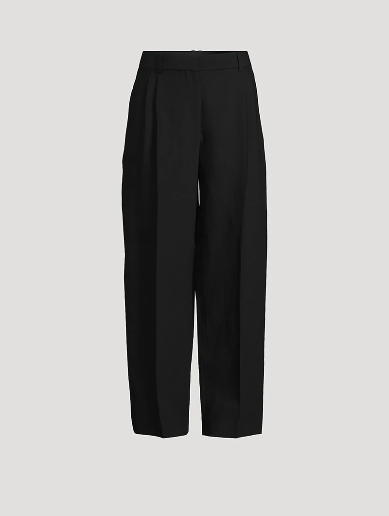 Lilas Gabardine Trousers