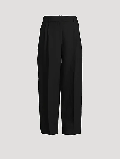 Lilas Gabardine Trousers