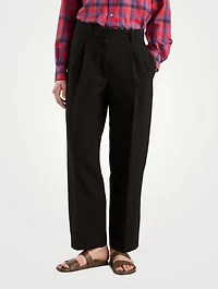 Lilas Gabardine Trousers
