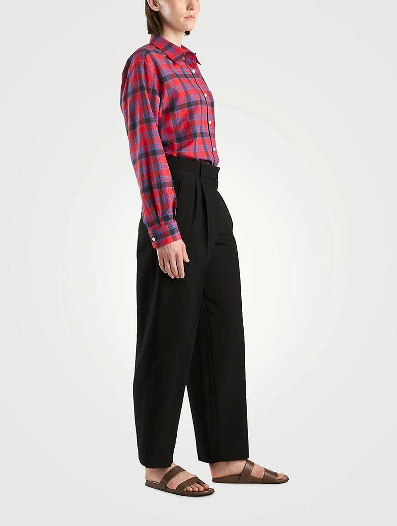 Lilas Gabardine Trousers