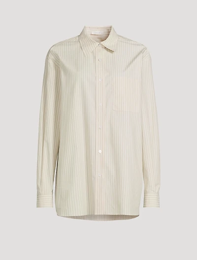 Nesson Organic Cotton Shirt Stripe Print