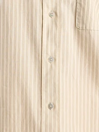 Nesson Organic Cotton Shirt Stripe Print