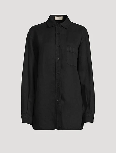 Nesson Linen Denim Shirt