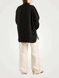 Nesson Linen Denim Shirt