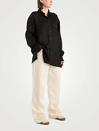 Nesson Linen Denim Shirt