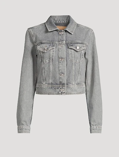 Chantal Cropped Denim Jacket