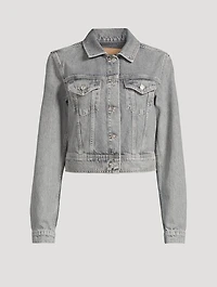 Chantal Cropped Denim Jacket