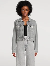 Chantal Cropped Denim Jacket