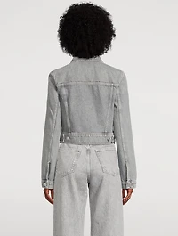 Chantal Cropped Denim Jacket