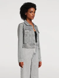 Chantal Cropped Denim Jacket