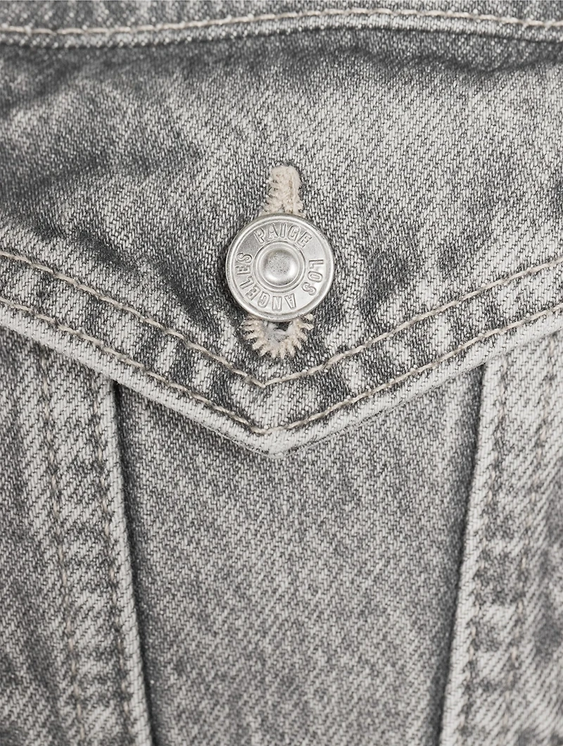 Chantal Cropped Denim Jacket