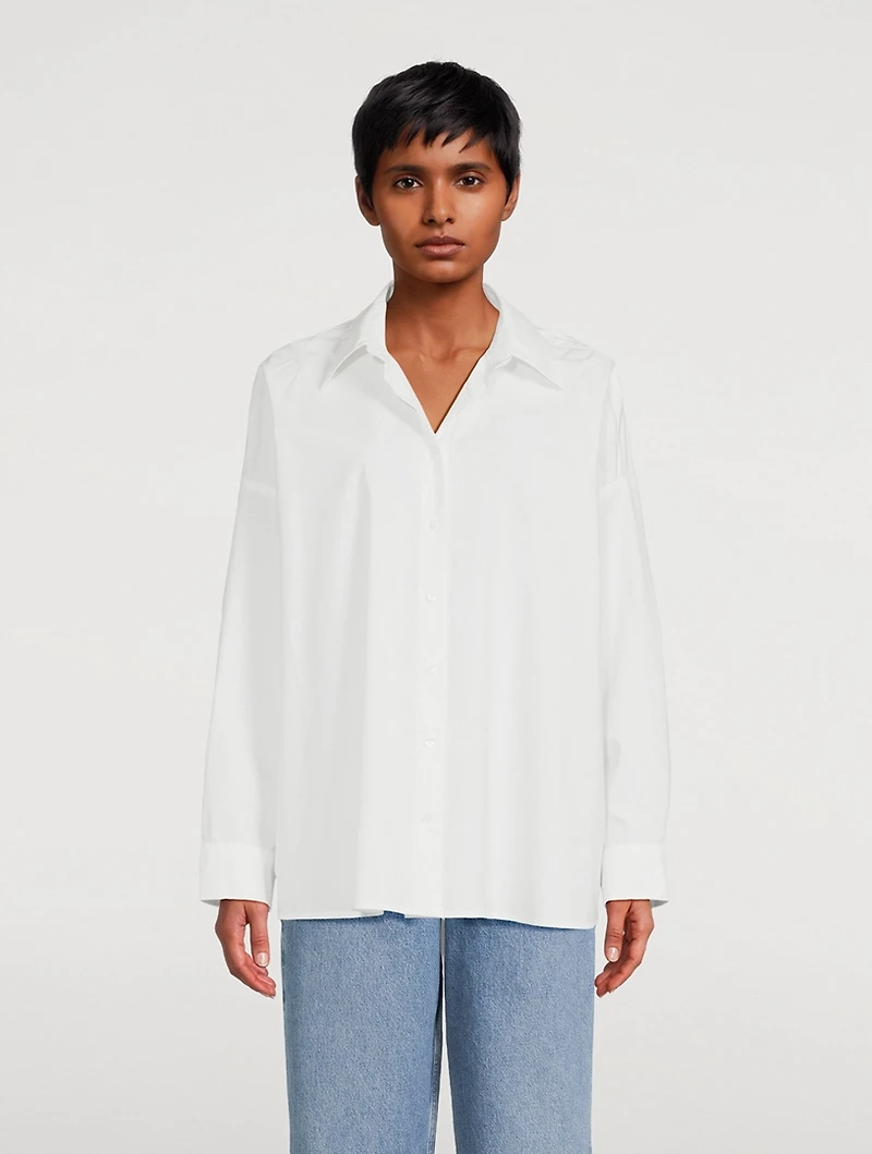 Roux Oversized Poplin Shirt