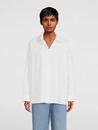 Roux Oversized Poplin Shirt