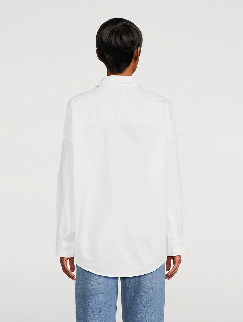 Roux Oversized Poplin Shirt