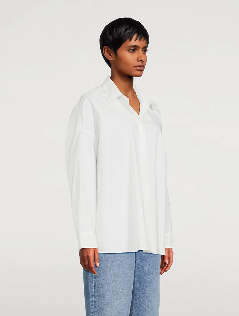 Roux Oversized Poplin Shirt