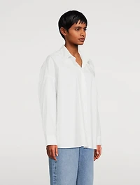 Roux Oversized Poplin Shirt