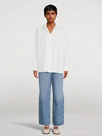 Roux Oversized Poplin Shirt