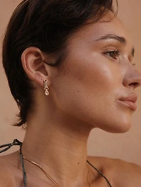 Cannoli Stud Earrings