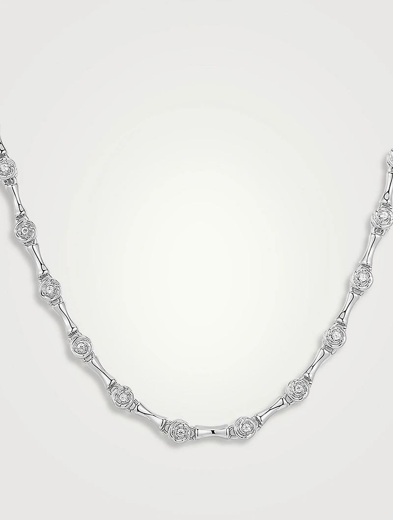 Coquille Tennis Necklace
