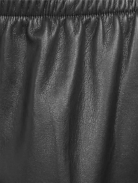 Kam Vegan Leather Shorts