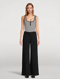 Alessia Tank Top Stripe Print