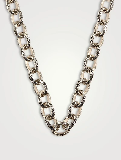 Rayman Silver Chain Necklace