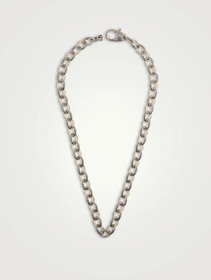 Rayman Silver Chain Necklace