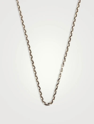 Medium Classic Link Silver Chain Necklace