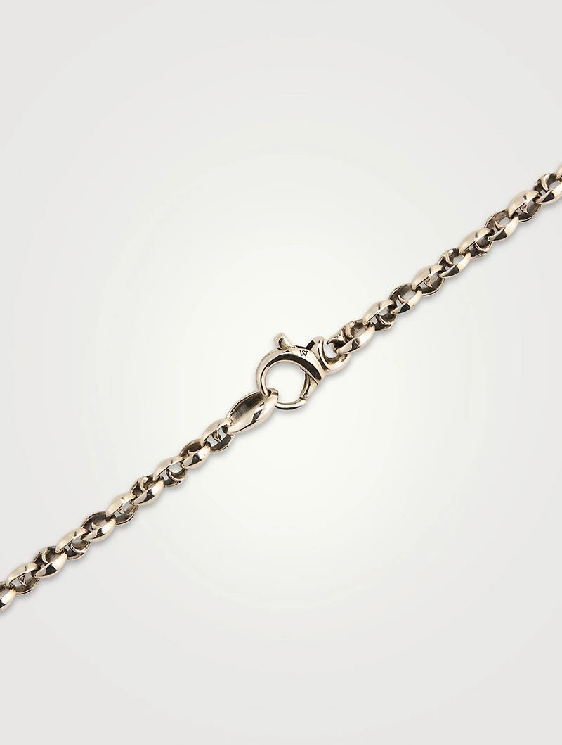 Medium Classic Link Silver Chain Necklace