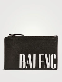 Editor Leather Coin And Card Holder