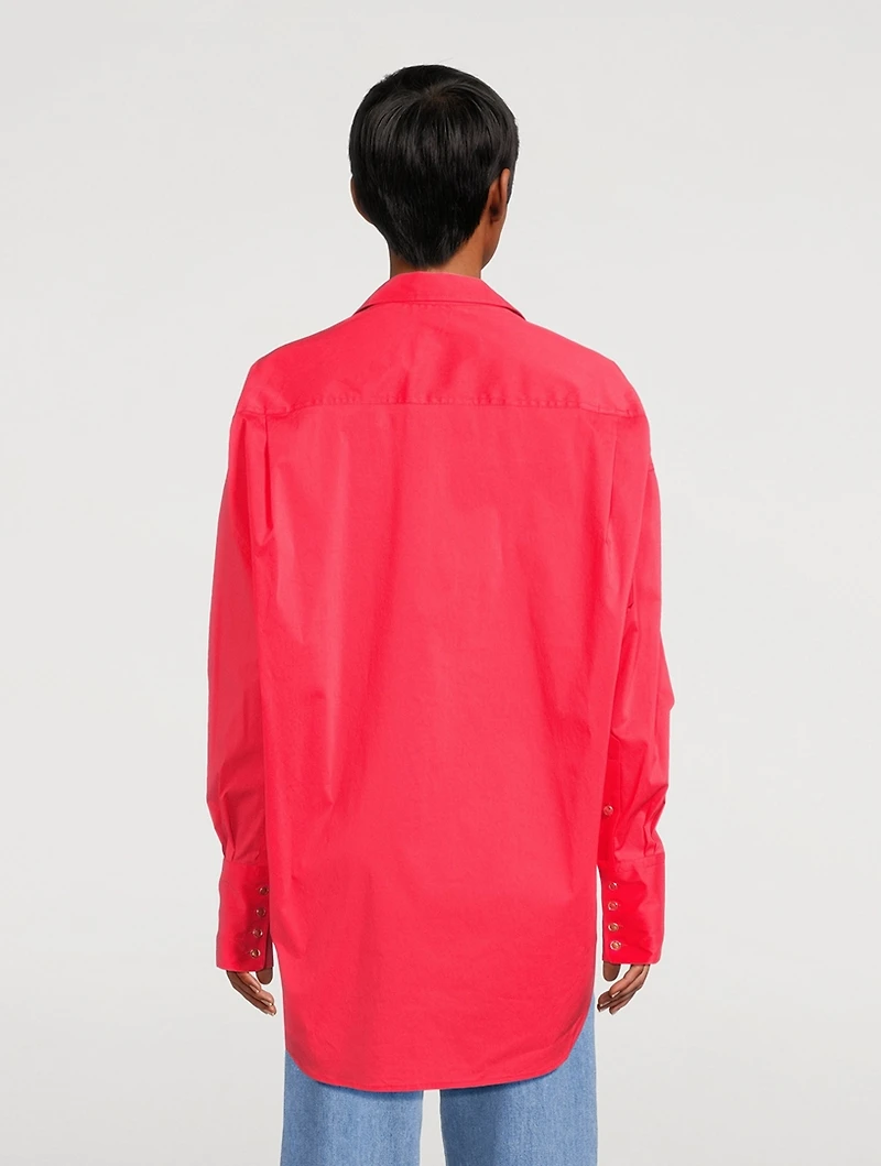 Carla Oversized Poplin Shirt