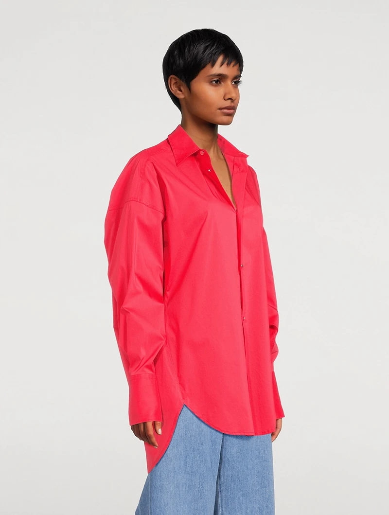 Carla Oversized Poplin Shirt