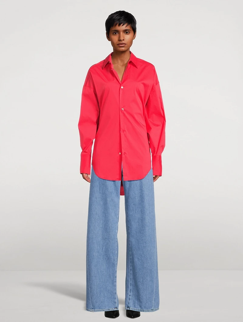 Carla Oversized Poplin Shirt