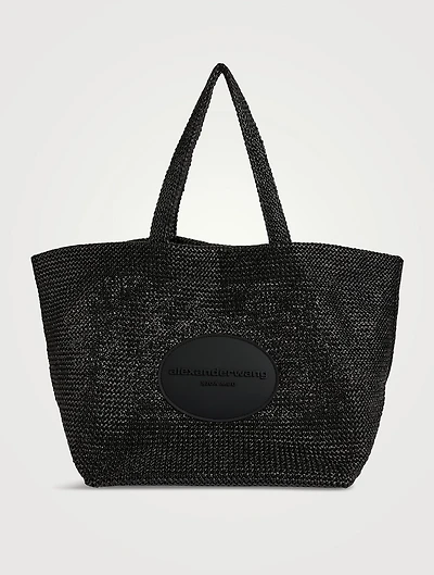XL Punch Woven Tote Bag