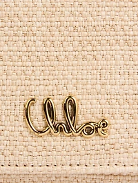 Chloé Iconic Raffia Wallet-On-Chain