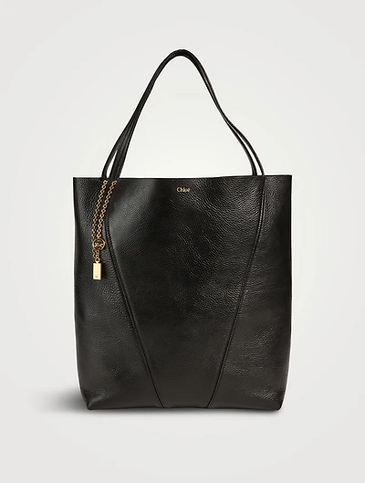 Chloé Spin Leather Tote Bag
