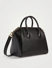 Small Antigona Leather Bag