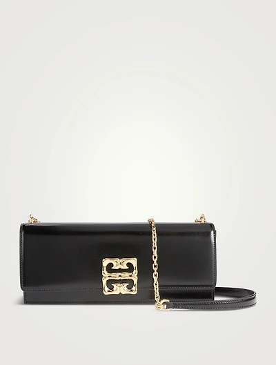 Small 4G Liquid Leather Shoulder Bag