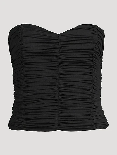 Echauffe Ruched Bustier Top