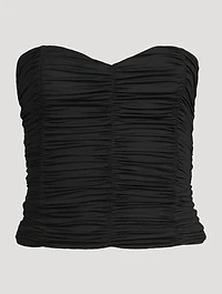 Echauffe Ruched Bustier Top