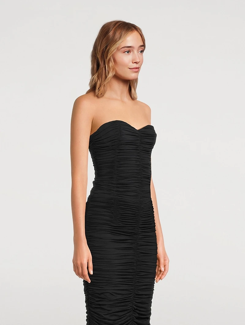 Echauffe Ruched Bustier Top