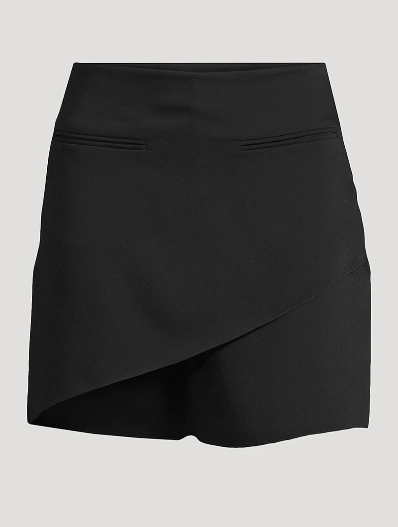 Infinity Crêpe Mini Skirt