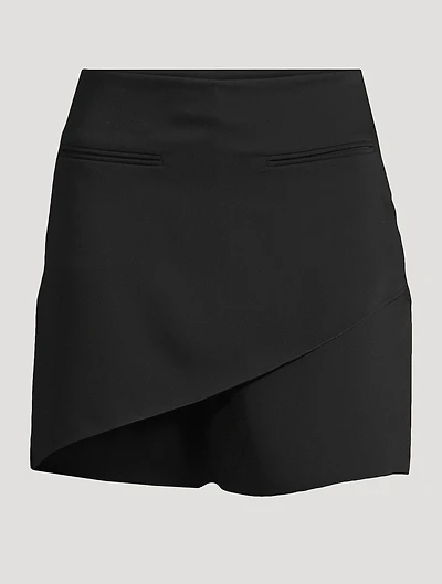Infinity Crêpe Mini Skirt