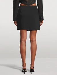 Infinity Crêpe Mini Skirt