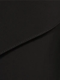 Infinity Pleats Crêpe Dress