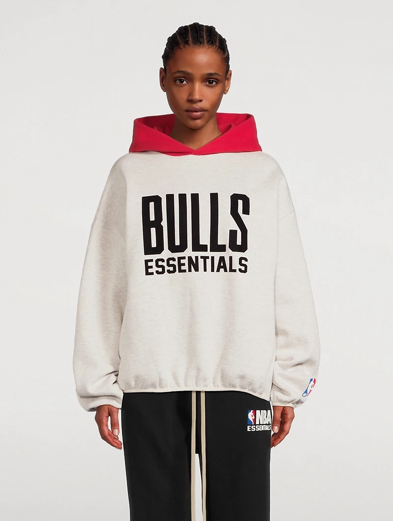 Fear of God Essentials x NBA Bulls Hoodie